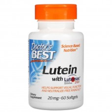 Lutein with Lutemax 2020 20 mg 60 Softgels Doctor's BEST
