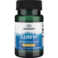 Lutein 10mg 60 Sgels Swanson