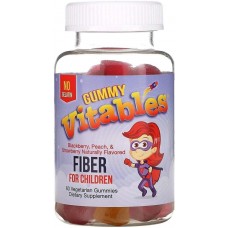 Gummy Fiber for Children 60 Vegetarian Gummies (Fruit ) Vitables