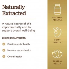 Lecithin 1360 mg natural soya 250 softgels Solgar