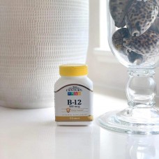B-12, 500 mcg 110 Tablets  21st Century