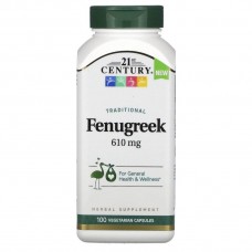 Fenugreek 610 mg 100 Capsules 21st Century