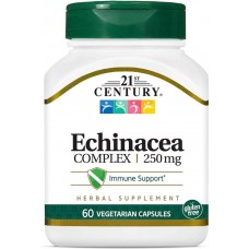 Echinacea Complex, 250 mg, 60 Vegetarian Capsules 21st Century