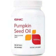 PUMPKIN SEED OIL 1000 100caps GNC