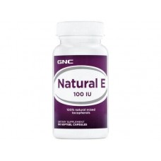 NATURAL E 100IU 100 softgels GNC