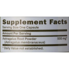 ASTRAGALUS 100 caps GNC