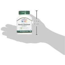 Horse Chestnut Extract, Standardized, 60 Vegetarian Capsules 21st Century