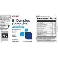 B-Complex 75 Complete 60  caps GNC