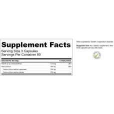 Calcium & Vitamin D 240 Caps Swanson