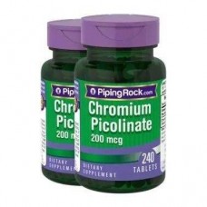 Chromium Picolinate 200 mcg 240tabl Piping Rock