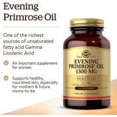 Evening Primrose Oil, 1300 mg, 60 Softgels  Solgar