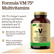 Formula VM-75 Multiple Vitamins с Chelated Minerals 120 Vegetable Capsules Solgar