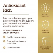 Мультивитаминный комплекс Solgar Formula VM-75 IRON-FREE FORMULA 90tabs  Solgar