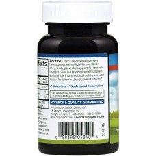 Цинк Carlson Labs Zinc-Ease 42 Lozenges (Lemon)  Carlsson