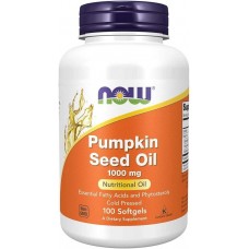 Pumpkin Seed Oil 1000 mg 100 softgels NOW