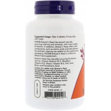 Пивные дрожжи NOW Brewer's Yeast 650 mg 200 tabs  NOW