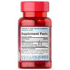 Co Q-10 (Q-SORB) plus Cinnamon 30 Rapid Release Softgels Puritan's Pride