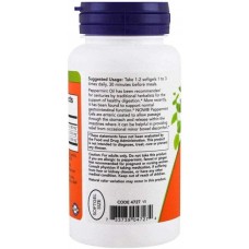 Перечная мята Now Peppermint Gels with Ginger & Fennel Oils 90 Softgels  GMP