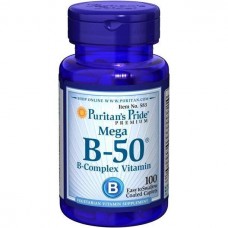 Vitamin B-50 Complex 100 Capsules Puritan's Pride