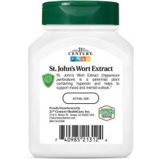 St. John's Wort Extract, 60 Vegetarian Capsules 21st Century