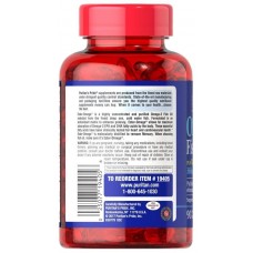 Омега 3 с витамином D3 Puritan's Pride Omega-3 Fish Oil 1200 mg Plus Vitamin D3 1000 IU 90 Softgels Puritan's Pride