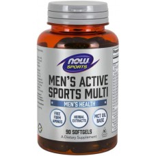 Mens Active Sports Multi 90 softgels NOW