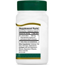 St. John's Wort Extract, 60 Vegetarian Capsules 21st Century