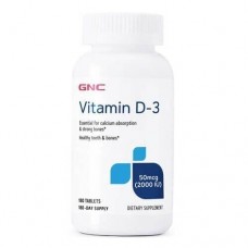 Вітамін Д VIT D3 2000 180 tabl GNC
