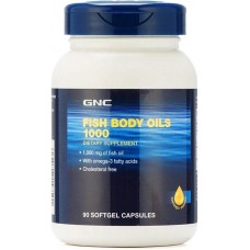 FISH BODY OILS 1000 90 softgel GNC