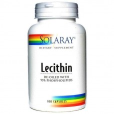 Lecithin, 1000 mg 100 Capsules Solaray
