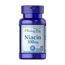 Ніацин Niacin 100 mg 100 Tablets Puritan's Pride