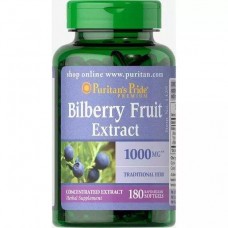 Чорниця Bilberry тисяча mg 180 softgels Puritan's Pride