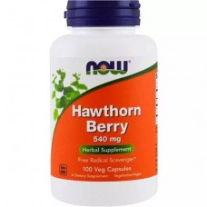 Глід Hawthorn Berry 540 mg 100 caps NOW