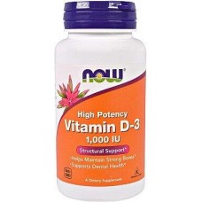 Вітамін Д Vitamin D-3 1000 IU 120 caps NOW