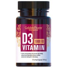 Вітамін D3 1000 МО капс. 150мг №90