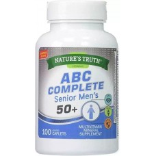 Вітаміни ABC Complete Senior Men's 50+, 100 caplets Nature`s Truth