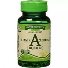 Вітамін А Vitamin A 3000 mcg (10.000 IU) 100 softgels Nature`s Truth