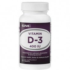 VIT D3 400 100 tabl GNC